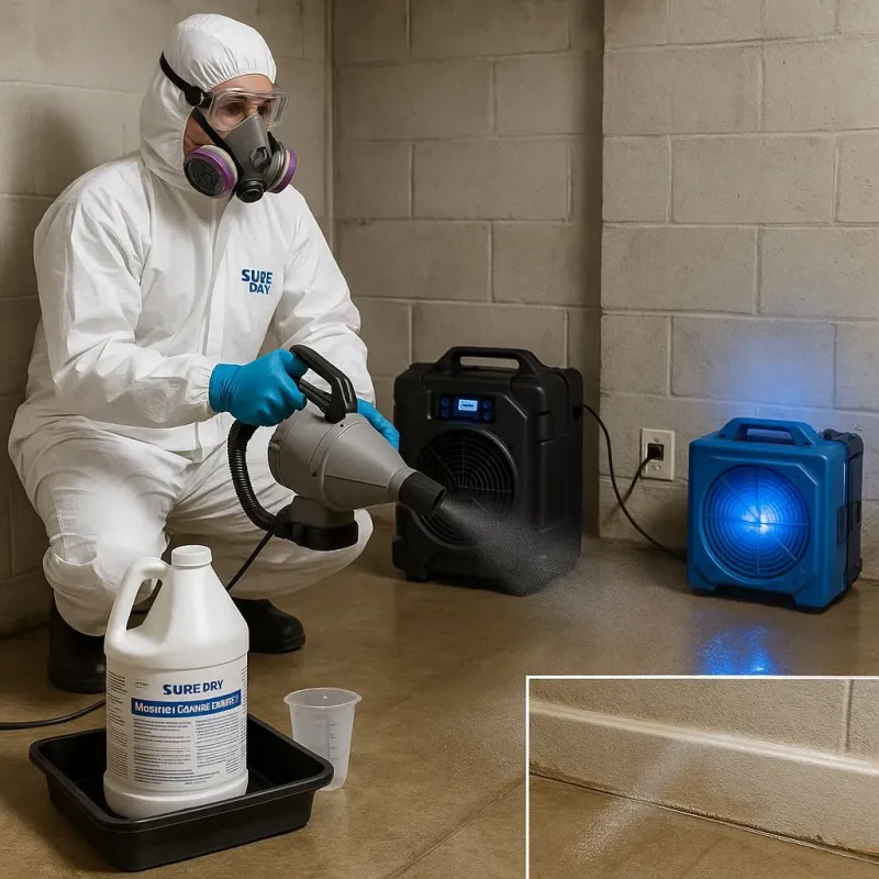 Sanitization and Odor Removal process in East Brooklyn, CT